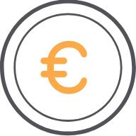 Grafika - symbol euro