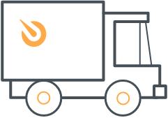 Grafika z transportem motocykli